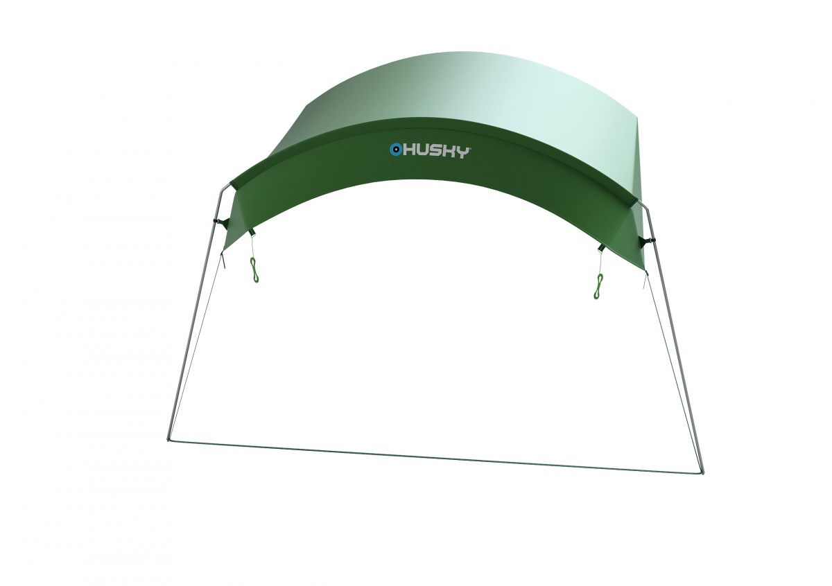 Tent shelter - Caravan shelter - green | HUSKY EU